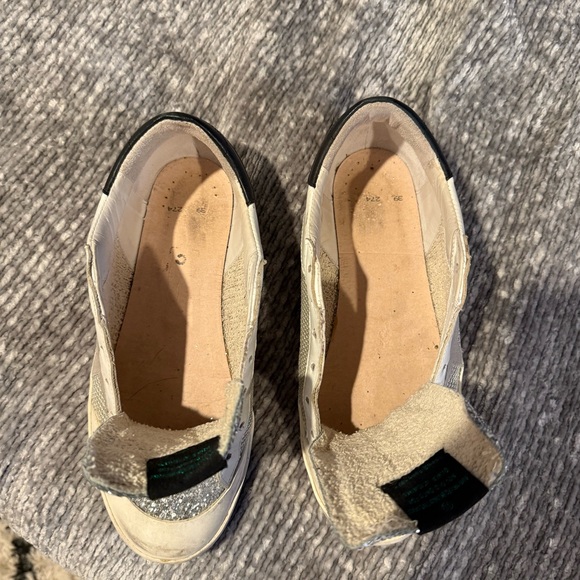 White and silver golden goose, size 39(size 9) - Picture 8 of 8